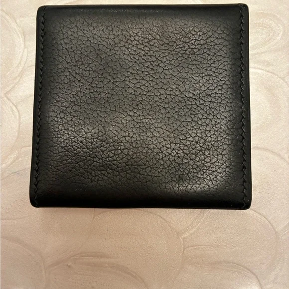 Hermes Black Leather Coin Pouch - Picture 3 of 15